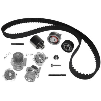 Pompa acqua + Kit cinghie dentate ROKD048 RECOFICIAL