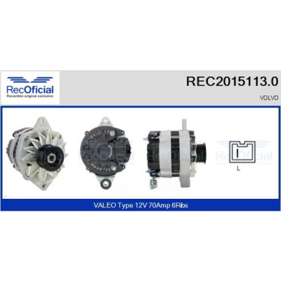 Alternatore REC20151130 RECOFICIAL