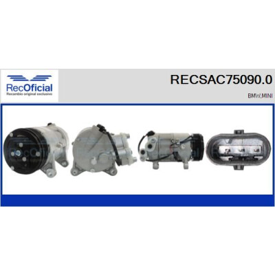 Compressore, climatizzatore RECSAC750900 RECOFICIAL