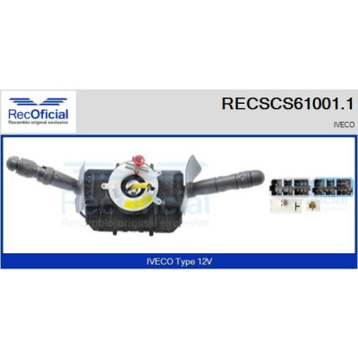 Leva devio guida RECSCS610011 RECOFICIAL