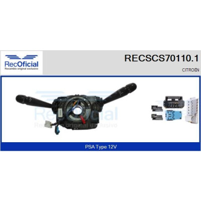 Leva devio guida RECSCS701101 RECOFICIAL