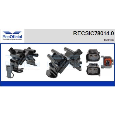 Bobina d'accensione RECSIC780140 RECOFICIAL