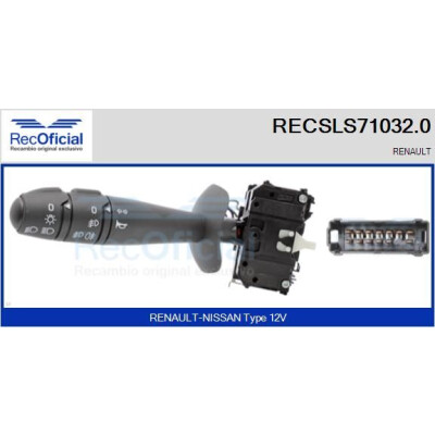 Leva devio guida RECSLS710320 RECOFICIAL