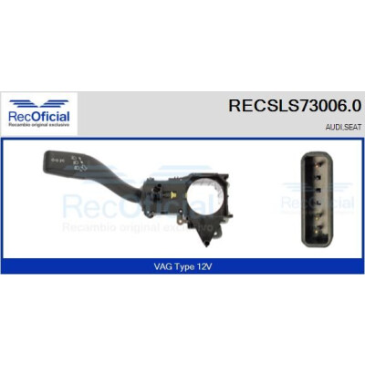 Leva devio guida RECSLS730060 RECOFICIAL
