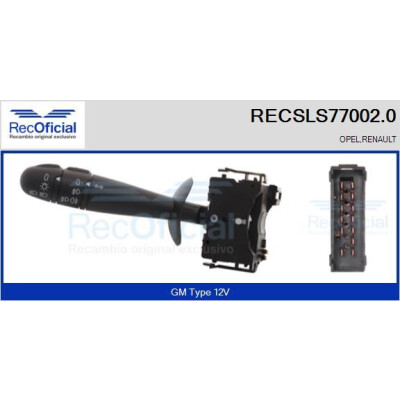 Leva devio guida RECSLS770020 RECOFICIAL