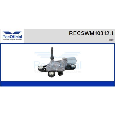Motore tergicristallo RECSWM103121 RECOFICIAL