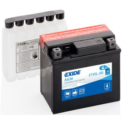 Batteria avviamento ETX5LBS EXIDE