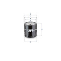 Filtro olio 2372100 UFI