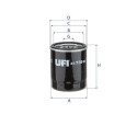 Filtro olio 2373900 UFI