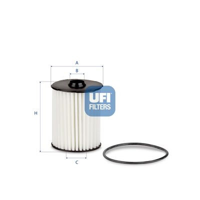 Filtro olio 2522800 UFI