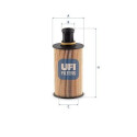 Filtro olio 2529000 UFI