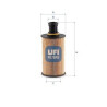 Filtro olio 2529000 UFI