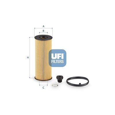 Filtro olio 2529100 UFI