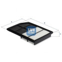 Filtro aria 30D1600 UFI