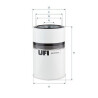 Filtro olio 8001400 UFI