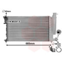 Radiatore, Raffreddamento motore 09002155 VANWEZEL