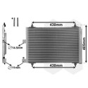 Condensatore, climatizzatore 09005173 VANWEZEL