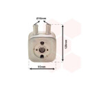 Radiatore olio, Olio motore 58003148 VANWEZEL