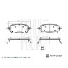 Kit pastiglie freno, Freno a disco ADBP420220 BLUEPRINT