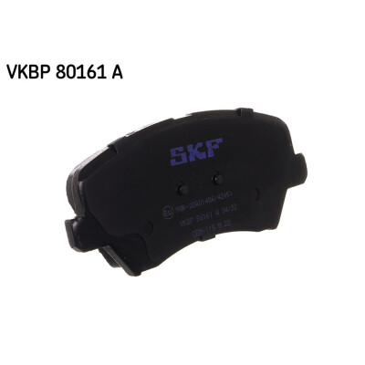 Kit pastiglie freno, Freno a disco VKBP80161A SKF