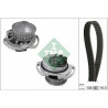 Pompa acqua + Kit cinghie dentate 530071730 INA