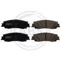 Kit pastiglie freno, Freno a disco 35495 A.B.S.