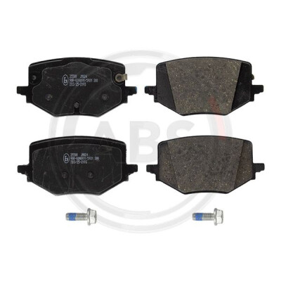 Kit pastiglie freno, Freno a disco 35500 A.B.S.