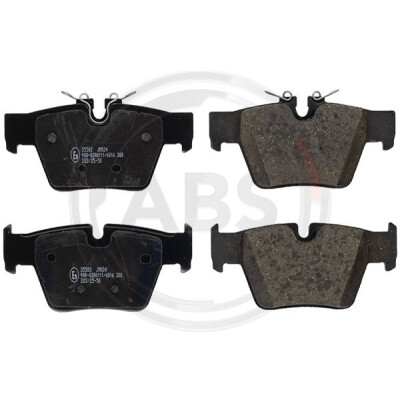 Kit pastiglie freno, Freno a disco 35503 A.B.S.