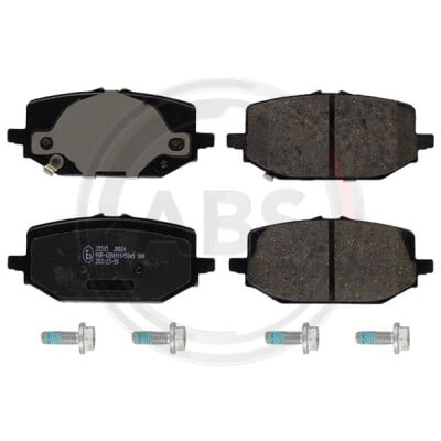 Kit pastiglie freno, Freno a disco 35505 A.B.S.