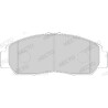 Kit pastiglie freno, Freno a disco FD7126A NECTO