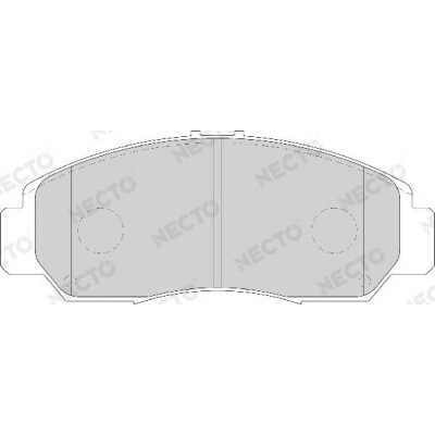 Kit pastiglie freno, Freno a disco FD7126A NECTO