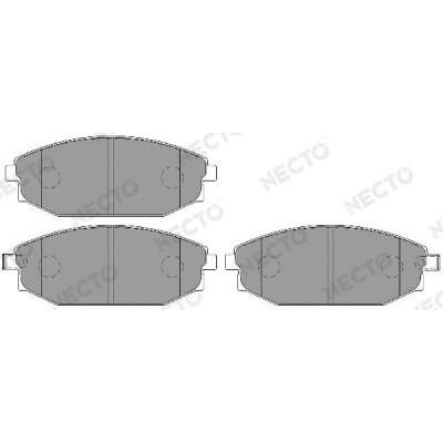 Kit pastiglie freno, Freno a disco FD7128A NECTO
