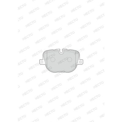 Kit pastiglie freno, Freno a disco FD7525A NECTO