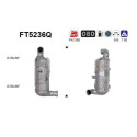 Filtro antiparticolato / particellare, Impianto gas scarico FT5236Q AS