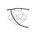 Tubo flessibile, Carburante perso 77812 METALCAUCHO