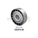 Galoppino/Guidacinghia, Cinghia Poly-V GA37430 SNR