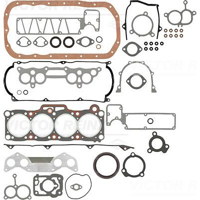 Kit completo guarnizioni, Motore 015228001 VICTOR REINZ