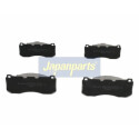 Kit pastiglie freno, Freno a disco PA0102AF JAPANPARTS