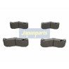 Kit pastiglie freno, Freno a disco PA0102AF JAPANPARTS