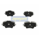 Kit pastiglie freno, Freno a disco PA0107AF JAPANPARTS