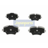 Kit pastiglie freno, Freno a disco PA0107AF JAPANPARTS