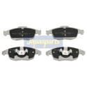 Kit pastiglie freno, Freno a disco PA0603AF JAPANPARTS