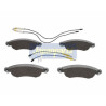 Kit pastiglie freno, Freno a disco PA0615AF JAPANPARTS