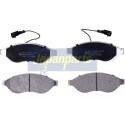 Kit pastiglie freno, Freno a disco PA0655AF JAPANPARTS