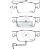 Kit pastiglie freno, Freno a disco PA0917AF JAPANPARTS