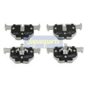 Kit pastiglie freno, Freno a disco PP0108AF JAPANPARTS