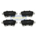 Kit pastiglie freno, Freno a disco PP0212AF JAPANPARTS