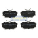 Kit pastiglie freno, Freno a disco PP0301AF JAPANPARTS