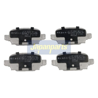 Kit pastiglie freno, Freno a disco PP0402AF JAPANPARTS