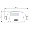 Kit pastiglie freno, Freno a disco PP0402AF JAPANPARTS